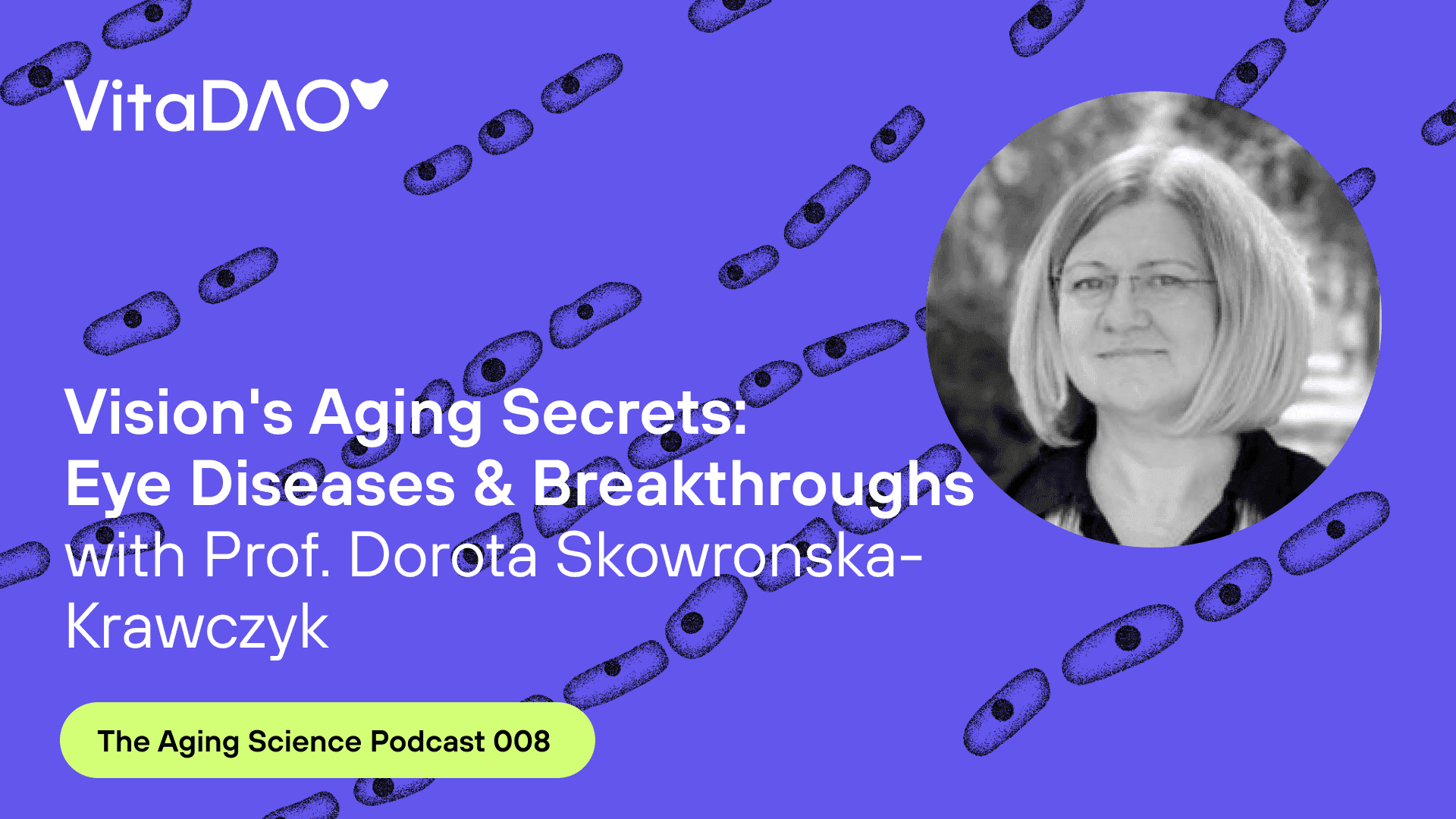 Vision's Aging Secrets: Eye Diseases & Breakthroughs with Prof. Dorota Skowronska-Krawczyk on The VitaDAO Aging Science Podcast