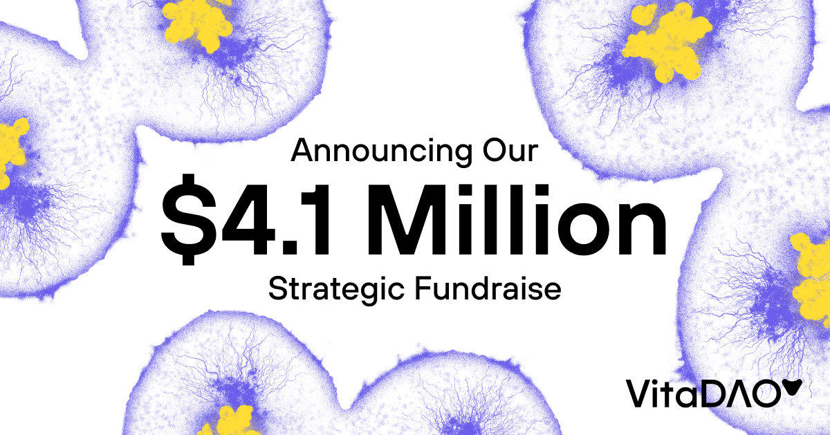 VitaDAO Closes $4.1m Fundraising Round With Pfizer And Shine Capital