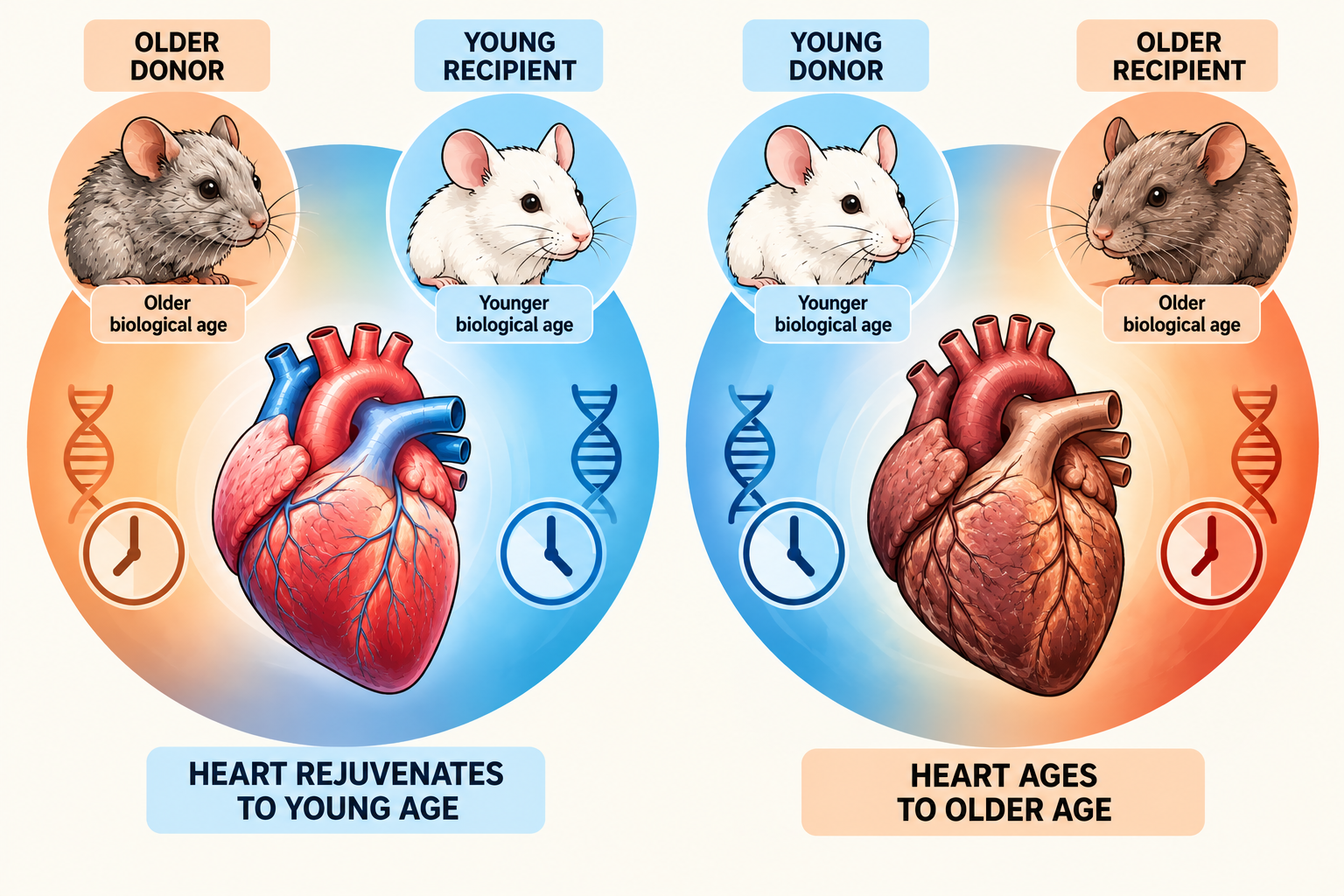 Illustration accompanying transplanted hearts research