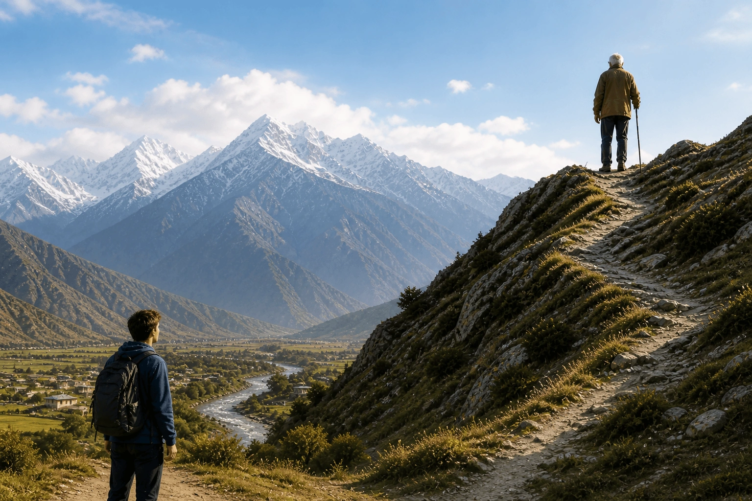 High altitude immune aging research figure