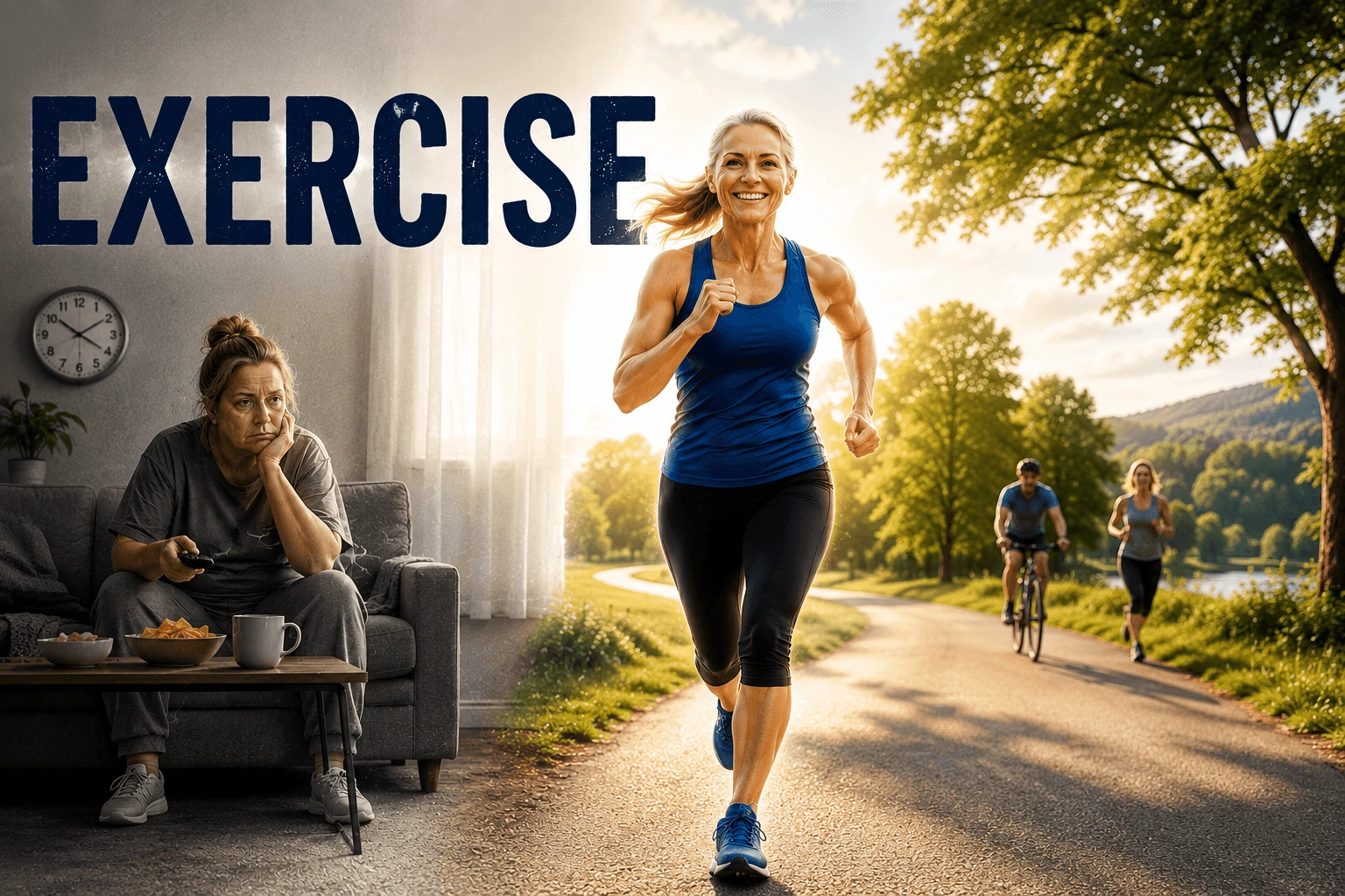 Exercise interventions in aging figure