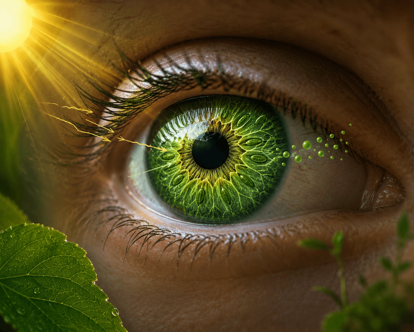 Transplanting light-dependent reactions for mammalian eye photosynthesis figure